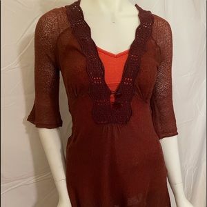 Free People Sheer Sweater